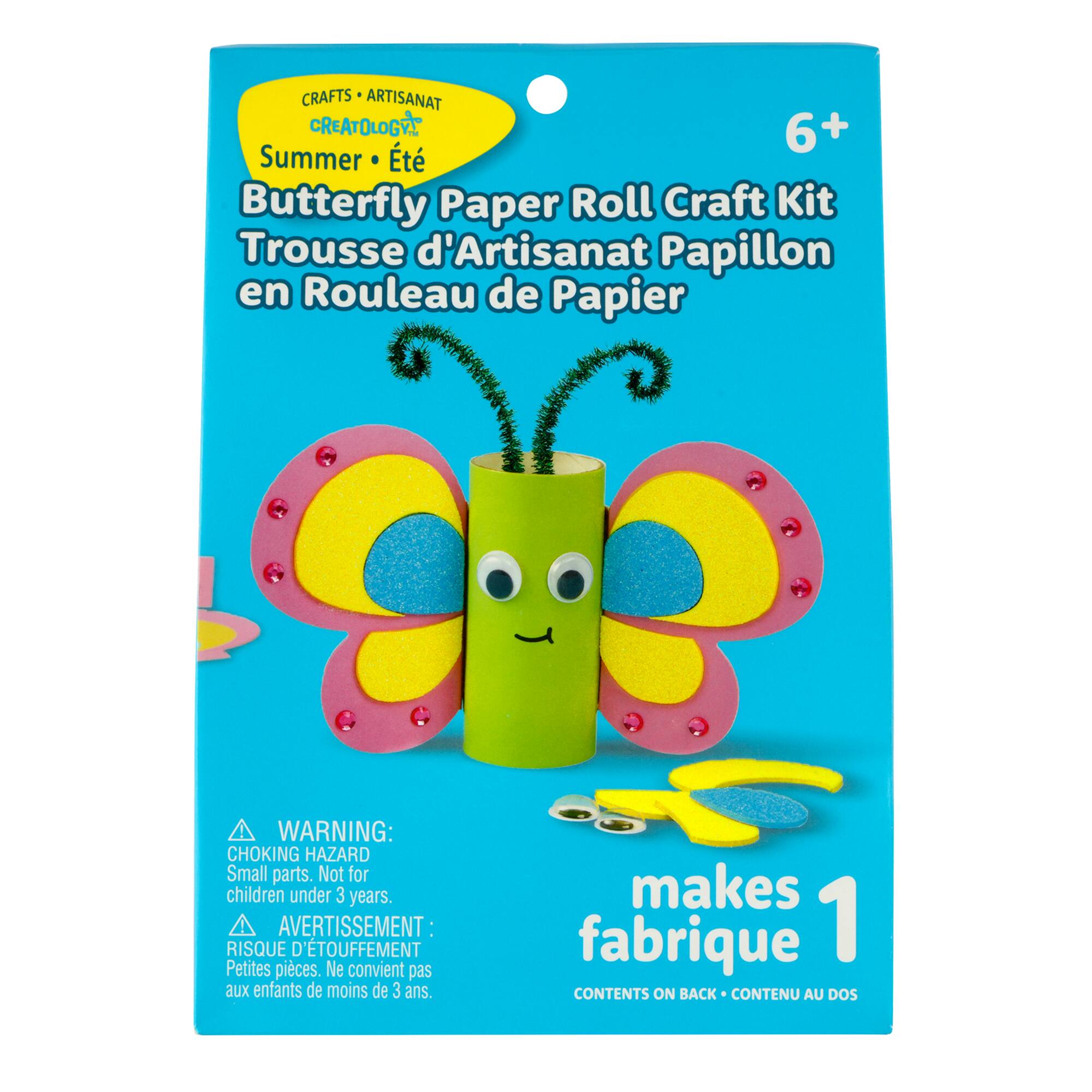 Summer Butterfly Paper Roll Craft Kit by Creatology™